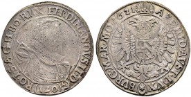 KAISER FERDINAND II. 1618-1637 
 Münzstätte Prag 
 Kipper-Taler zu 120 Kreuzer 1621, Prag. Münzmeister Benedikt Huebmer. 29.46 g. Dietiker 699. Done...