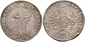 KAISER FERDINAND II. 1618-1637 
 Münzstätte Kuttenberg 
 Taler 1634, Kuttenberg. Münzmeister Hans Prunz. 28.88 g. Dietiker 722. Donebauer 2285. Dav....