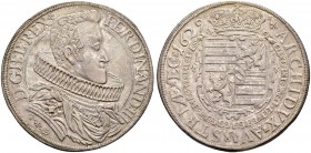KAISER FERDINAND III. 1637-1657 
 Münzstätte Glatz 
 Taler 1629, Glatz. Münzmeister Peter Hema. Huserus Glatzensis, Eisenschneider. 28.30 g. F.u.S. ...