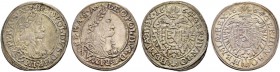 KAISER LEOPOLD I. 1657-1705 
 Münzstätte Prag 
 15 Kreuzer 1664, Prag. Münzmeister Christoph Margalik. 6.31 g. Dietiker 877. Herinek 989, 990. Sehr ...