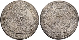 KAISER KARL VI. 1711-1740 
 Münzstätte Prag 
 Taler 1712, Prag. Münzmeister Ignaz Anton Putz. 28.64 g. Dietiker 1006. Herinek 359. Dav. 1066. Selten...