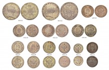 KAISER FRANZ II. (I.), 1792-1835 
 Münzstätte Nagybanya 
 Diverse Münzen Nagybanya. Kronentaler 1797. Taler 1823. 20 Kreuzer 1794, 1795, 1796, 1803,...