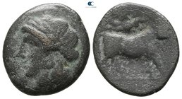 Campania. Uncertain mint circa 270-240 BC. Bronze Æ
