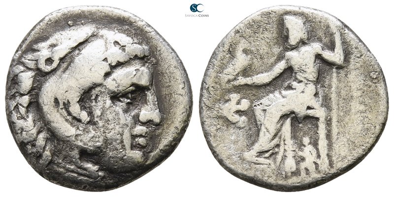 Kings of Macedon. Lampsakos. Antigonos I Monophthalmos 320-301 BC. 
Drachm AR
...