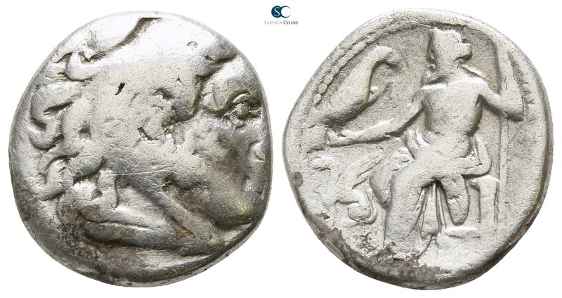 Kings of Macedon. Teos. Philip III Arrhidaeus 323-317 BC. 
Drachm AR

15 mm.,...