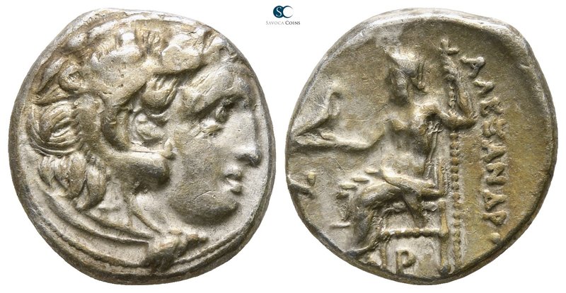 Kings of Macedon. Kolophon. Alexander III "the Great" 336-323 BC. 
Drachm AR
...