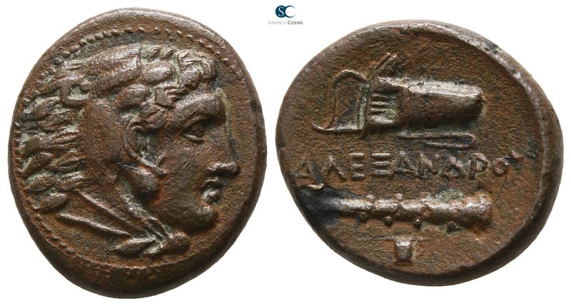 Kings of Macedon. Uncertain mint. Alexander III "the Great" 336-323 BC. 
Unit Æ...
