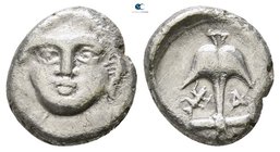 Thrace. Apollonia Pontica circa 450-350 BC. Diobol AR