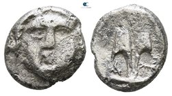 Thrace. Apollonia Pontica circa 450-350 BC. Obol AR