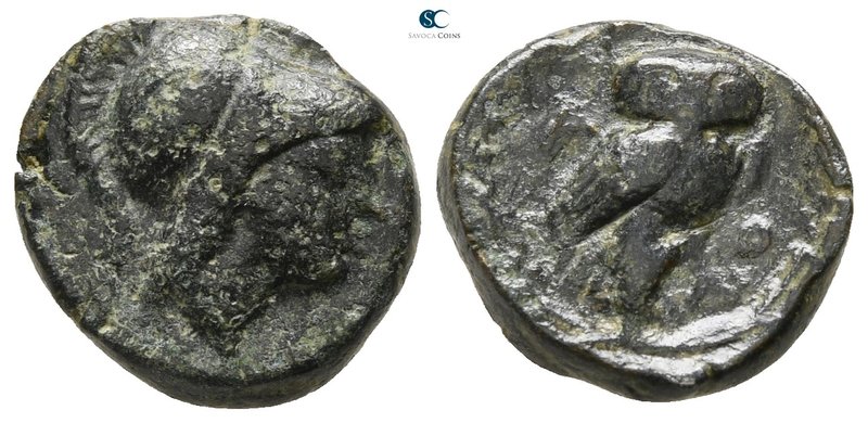 Thrace. Bisanthe 145-133 BC. 
Bronze Æ

13 mm., 2.64 g.



very fine