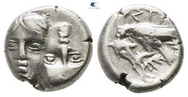 Moesia. Istros circa 450-300 BC. Trihemiobol AR