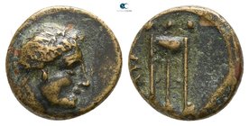 Mysia. Uncertain mint or Gambrion circa 400-300 BC. Bronze Æ