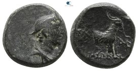 Aeolis. Aigai  circa 200-0 BC. Bronze Æ
