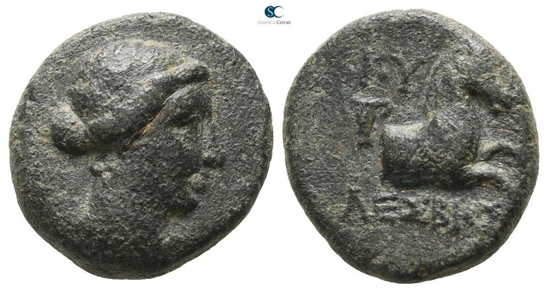 Aeolis. Kyme circa 250-190 BC. 
Bronze Æ

14 mm., 3.49 g.



nearly very ...