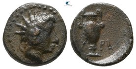 Aeolis. Myrina circa 200-0 BC. Bronze Æ