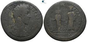 Ionia. Homonoia issue between Pergamon and Ephesos. Commodus AD 180-192. Bronze Æ