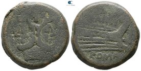 M. Titinius 189 BC-AD 180. Rome. As Æ