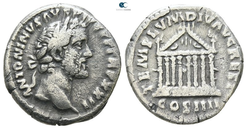 Antoninus Pius AD 138-161. Rome
Denarius AR

17 mm., 2.98 g.



very fine