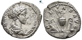 Commodus, as Caesar AD 166-177. Rome. Denarius AR