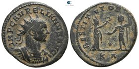 Aurelian AD 270-275. Serdica. Antoninianus Billon