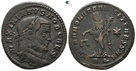 Galerius as Caesar AD 293-305. Aquileia. Follis Æ