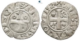 Thibaut II AD 1125-1152. Comté. Denier AR