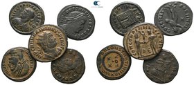 Lot of 5 Roman Imperial bronze coins / SOLD AS SEEN, NO RETURN!very fine
