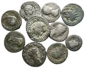 Lot of ca. 10 Roman Imperial mixed coins / SOLD AS SEEN, NO RETURN!nearly very fine