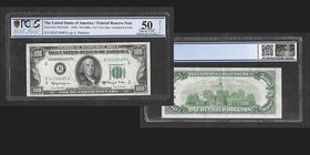 USA Federal Reserve Note 
100 Dollars, New York, 1950 E, Sign: Granahan & Fowler
Ref : Pick#442e, Fr#2162B
Serial Number : B24338485A
Conservation...