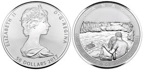Canada. Elizabeth II. 50 dollars. 2017. Ag. 311,11 g. Niagara Falls. PR. Est...250,00.