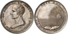 ESPAGNE
Joseph Napoléon (1808-1813). Médaille en argent de proclamation 1808.
Av. Tête nue à gauche. Rv. Soleil irradiant se levant sur la mer.
Jul...