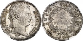 FRANCE
Premier Empire (1804-1814). 5 francs 1809 K, Bordeaux.
Av. Tête laurée à droite. Rv. Valeur dans une couronne.
G. 580.
Top pop : Plus haut ...