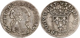 MONACO
Louis Ier (1662-1701). 1/12 d’écu 1667. Imitation de Dombes.
Av. Buste drapé à droite. Rv. Écu de France couronné.
G. MC manque. 2,70 g.
TT...