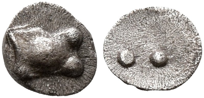 SICILY. Himera. 483/2-472 BC. Hexas - Dionkion (Silver, 5 mm, 0.10 g). Astragalo...