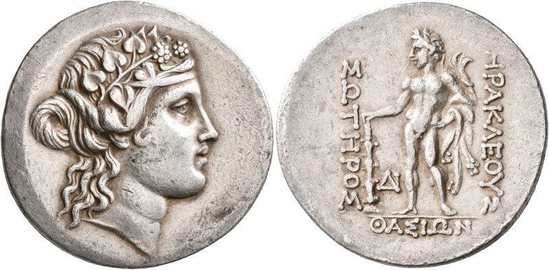 ISLANDS OFF THRACE, Thasos. Circa 168/7-148 BC). Tetradrachm (Silver, 34 mm, 17....