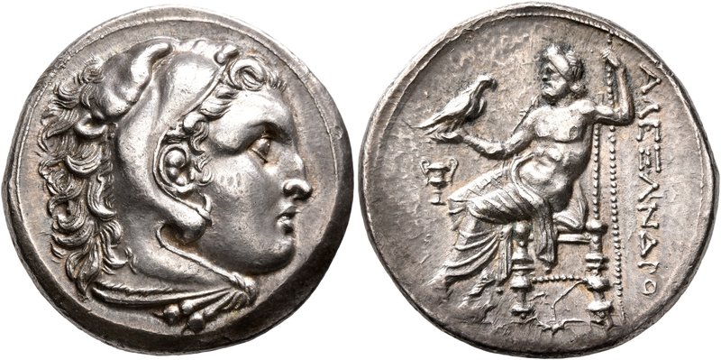 KINGS OF MACEDON. Alexander III ‘the Great’, 336-323 BC. Tetradrachm (Silver, 28...