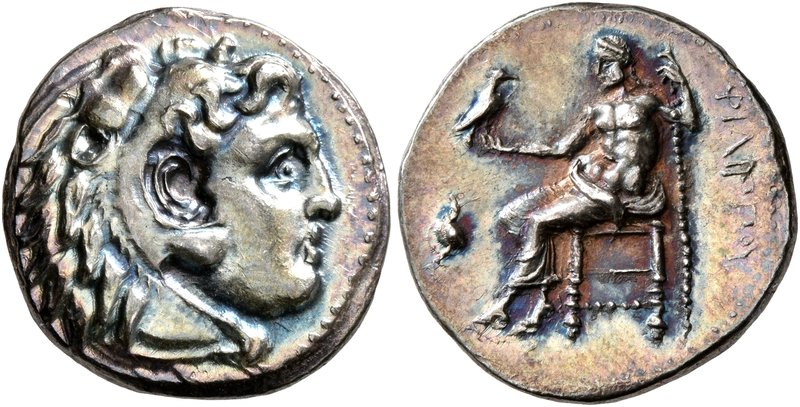 KINGS OF MACEDON. Philip III Arrhidaios, 323-317 BC. Drachm (Silver, 17 mm, 4.22...