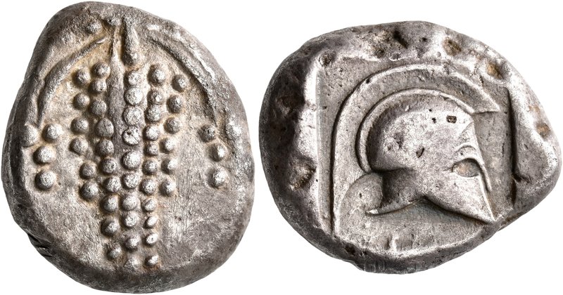 ISLANDS OFF THESSALY, Peparethos. Circa 500 BC. Tetradrachm (Silver, 24 mm, 16.5...