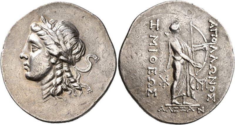 TROAS. Alexandreia. Circa 164-65 BC. Tetradrachm (Silver, 37 mm, 16.79 g, 12 h),...