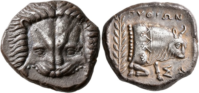 ISLANDS OFF IONIA, Samos. Circa 408/4-380/66 BC. Tetradrachm (Silver, 25 mm, 15....