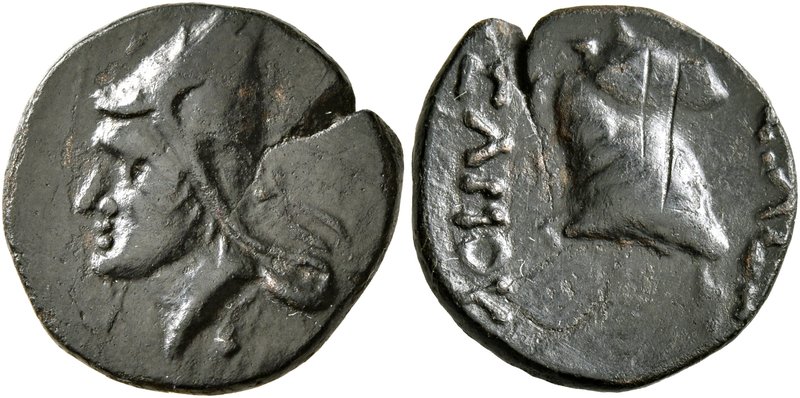 KINGS OF SOPHENE. Arsames, circa 255-225 BC. Dichalkon (Bronze, 15 mm, 2.22 g, 1...