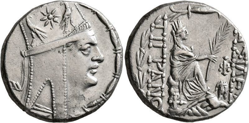 KINGS OF ARMENIA. Tigranes II ‘the Great’, 95-56 BC. Tetradrachm (Silver, 26 mm,...