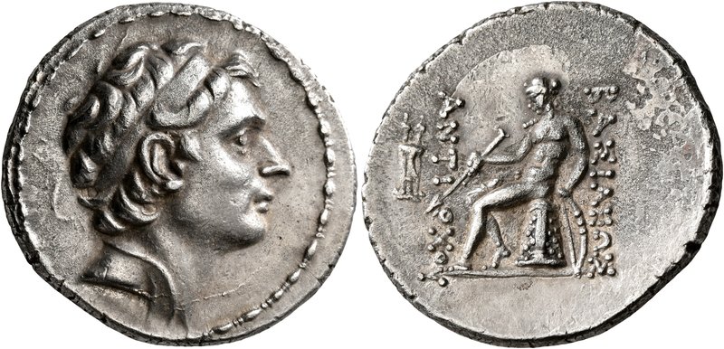 SELEUKID KINGS OF SYRIA. Antiochos III ‘the Great’, 223-187 BC. Tetradrachm (Sil...