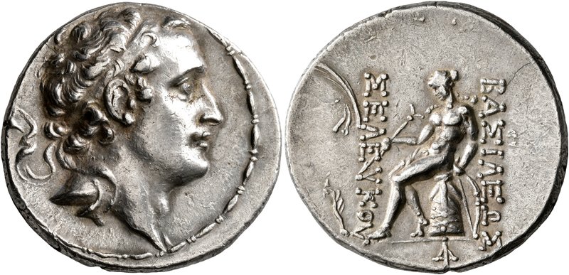 SELEUKID KINGS OF SYRIA. Seleukos IV Philopator, 187-175 BC. Tetradrachm (Silver...