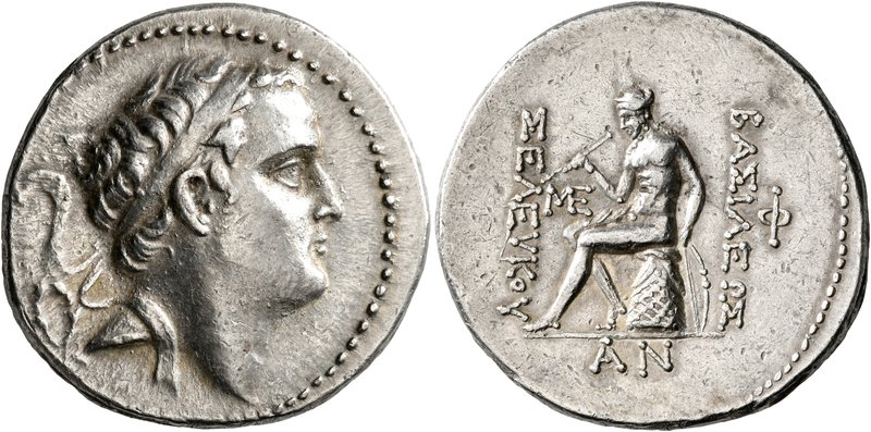 SELEUKID KINGS OF SYRIA. Seleukos IV Philopator, 187-175 BC. Tetradrachm (Silver...