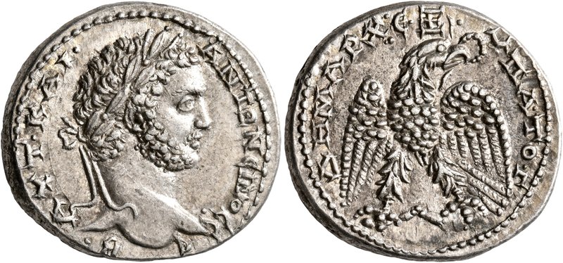 SYRIA, Seleucis and Pieria. Antioch. Caracalla, 198-217. Tetradrachm (Silver, 27...