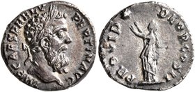 Pertinax, 193. Denarius (Silver, 17 mm, 2.67 g, 7 h), Rome, 1 January-28 March 193. IMP CAES P HELV PERTIN AVG Laureate head of Pertinax to right. Rev...
