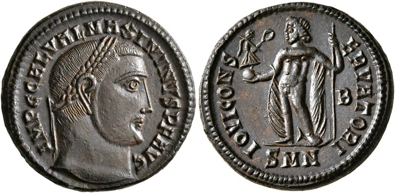 Maximinus II, 310-313. Follis (Bronze, 21 mm, 5.12 g, 7 h), Nicomedia, circa 311...