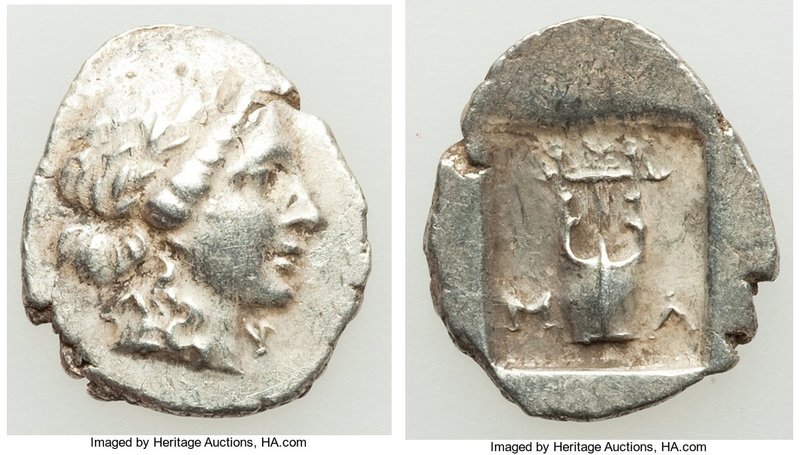 LYCIAN LEAGUE. Masicytes. Ca. 1st century BC. AR hemidrachm (16mm, 1.69 gm, 1h)....