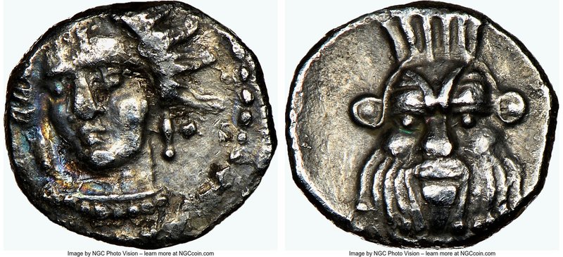 CILICIA. Uncertain mint. Ca. 4th century BC. AR obol (9mm, 6h). NGC Choice VF. F...